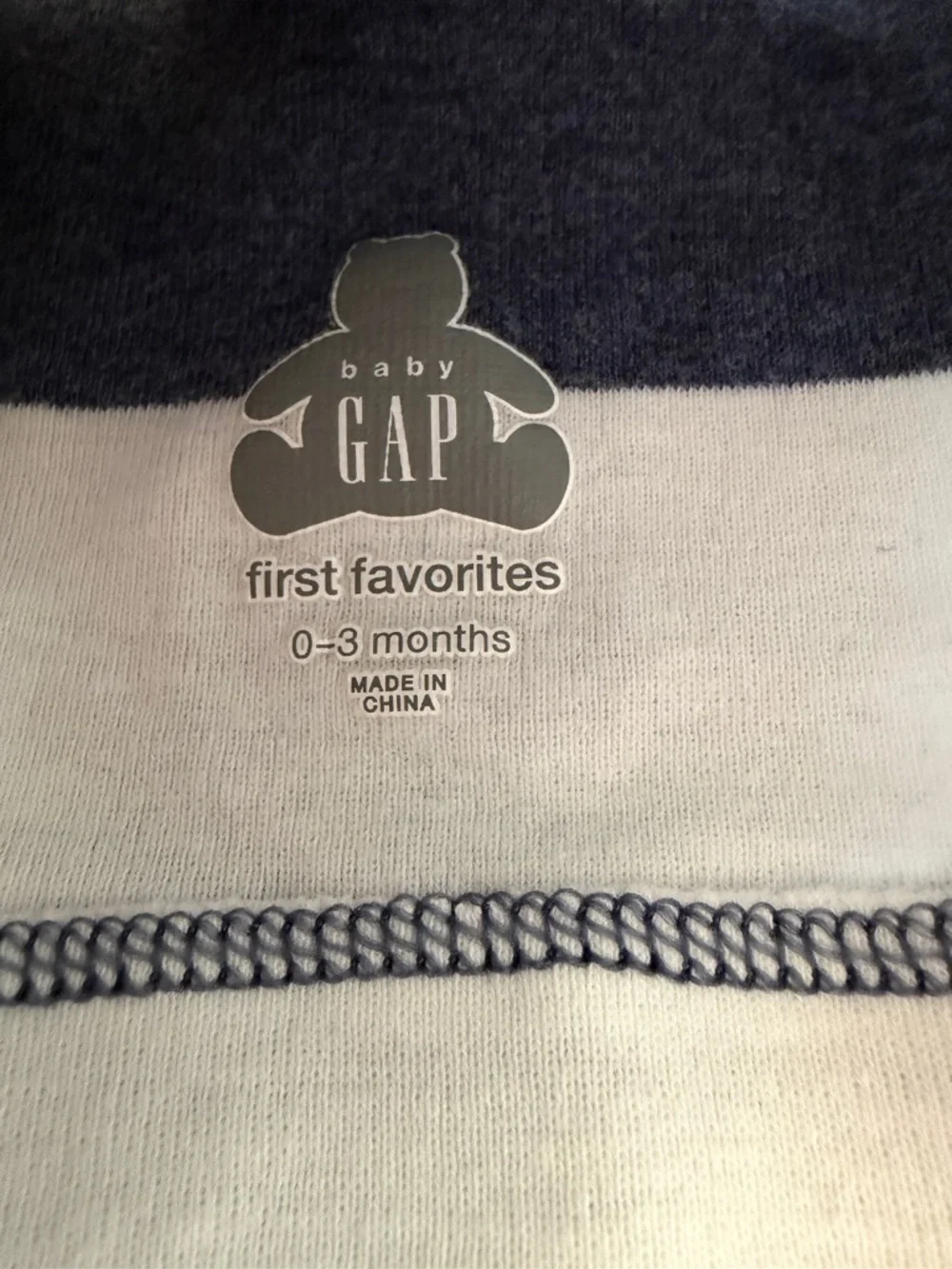 Baby Gap 10 Pc Newborn Hat Mitten Sock Set 0-3M Blue Gray Cotton Gift